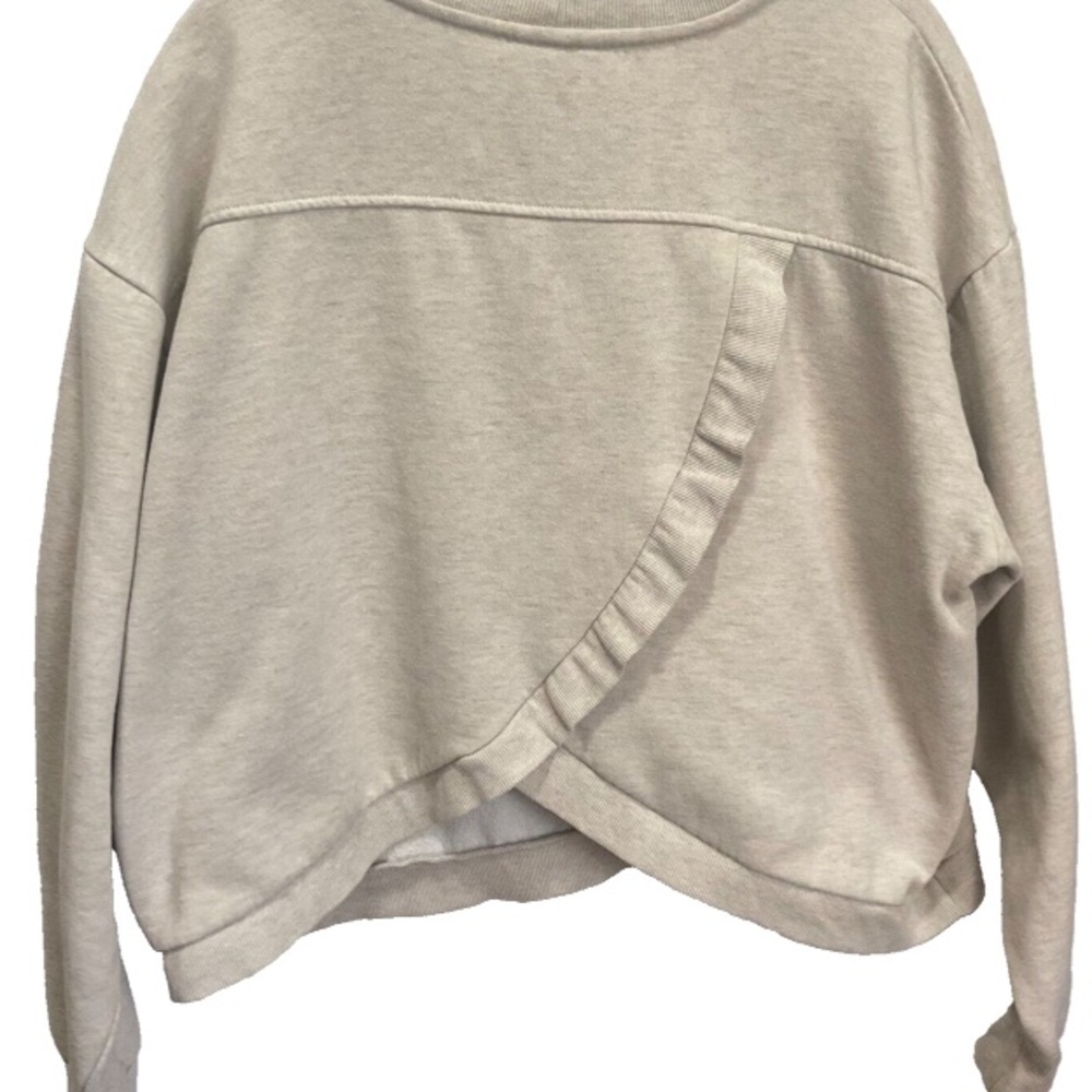 Ariat Women's sweatshirt Cowboy Graphic Crew Sweater Oatmeal Heather size XXL - Picture 3 of 8